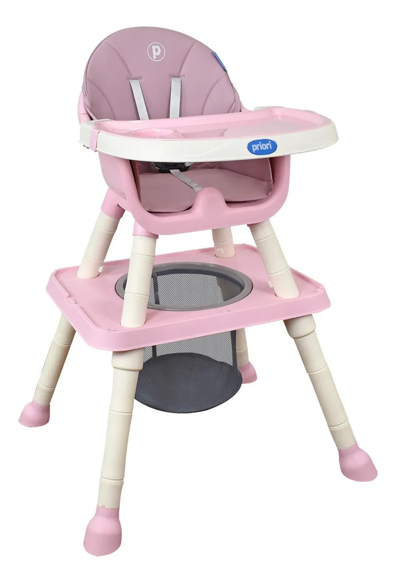Comedor Bebe 3en1 Golden Rosado Priori Color Rosa Rosa