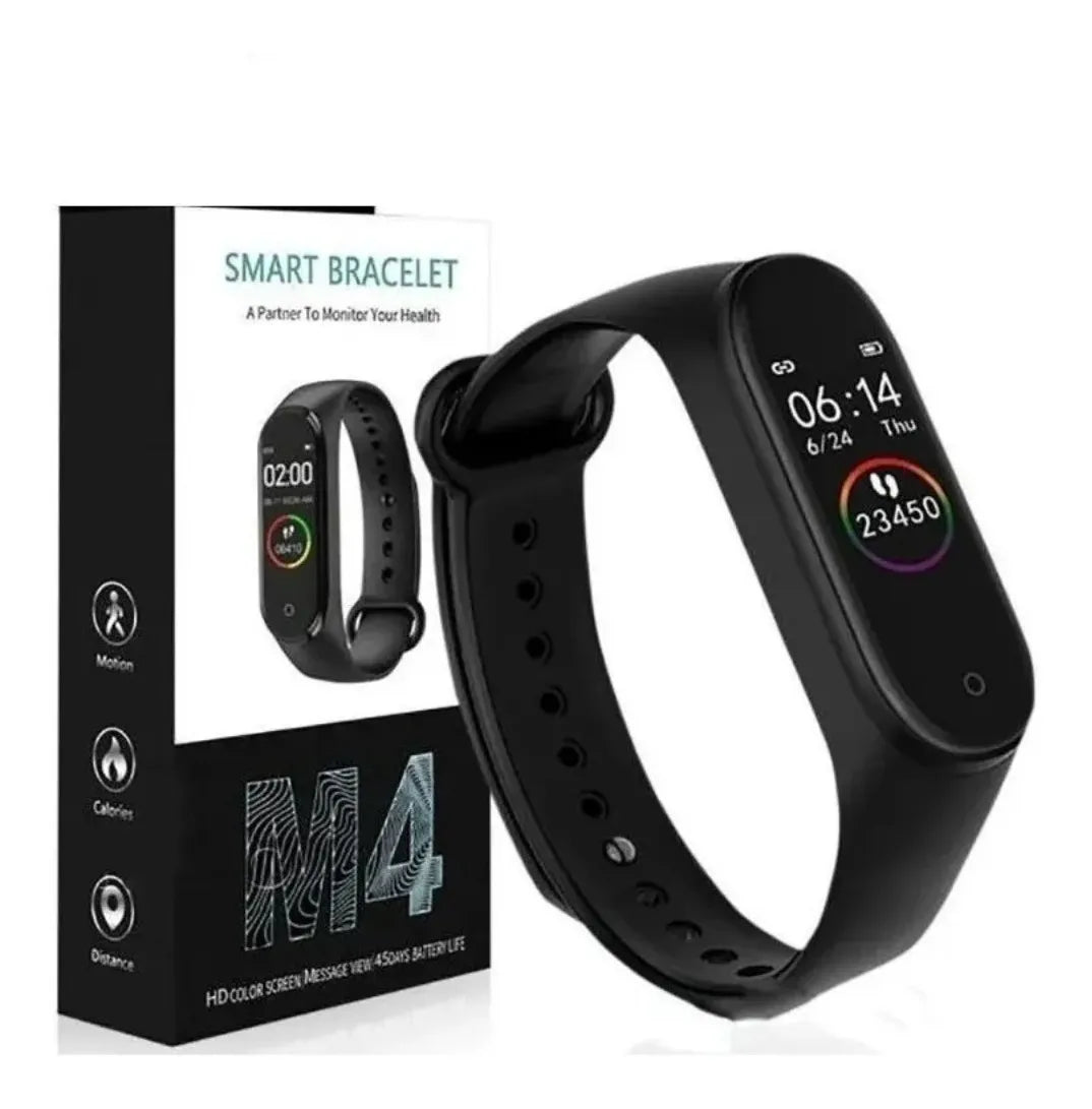 Reloj Digital Smart Band M4 Compatible Iphone/android Negro