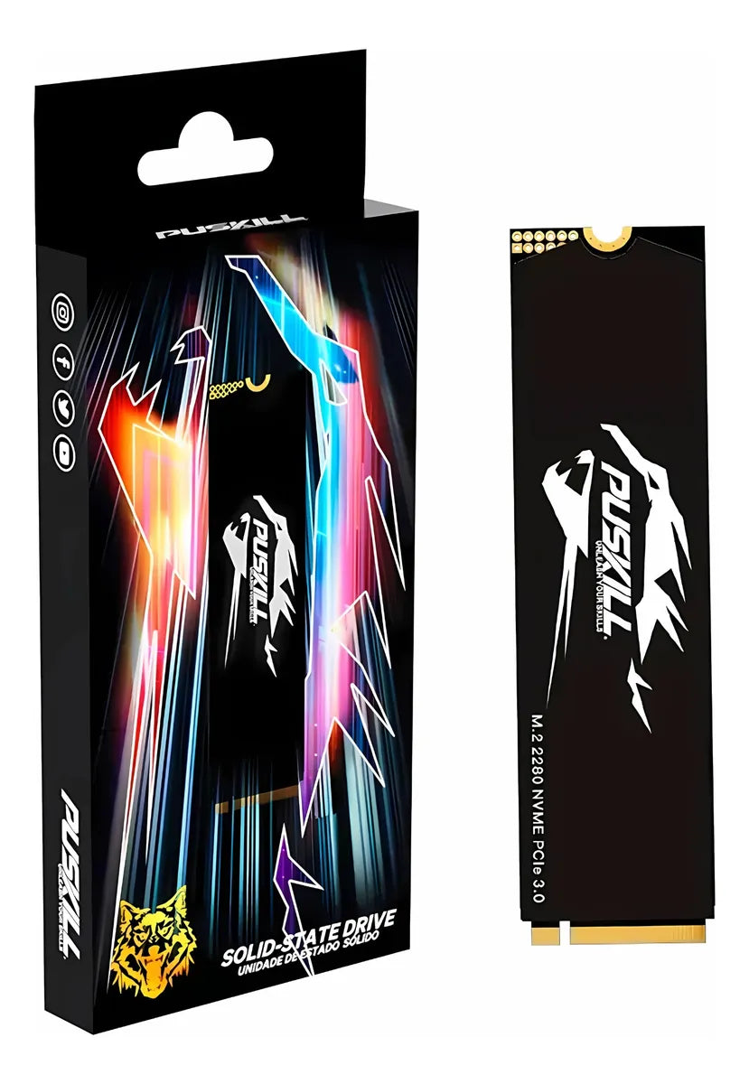 Ssd Nvme Disco Duro Solido 512 Gb M2 2280 Laptop Computacion