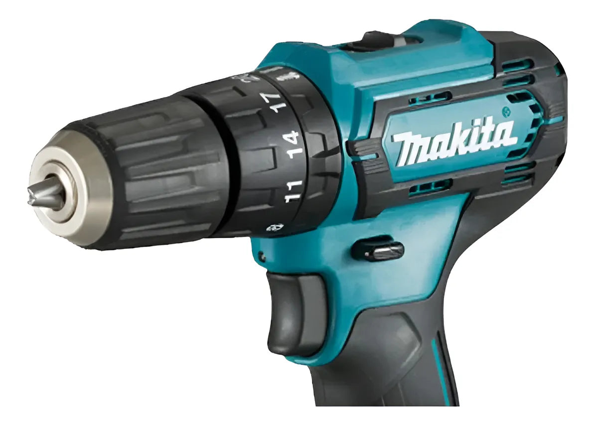 Combo Taladro Percutor 3/8 + Atornillador 12v Clx228 Makita Verde 60