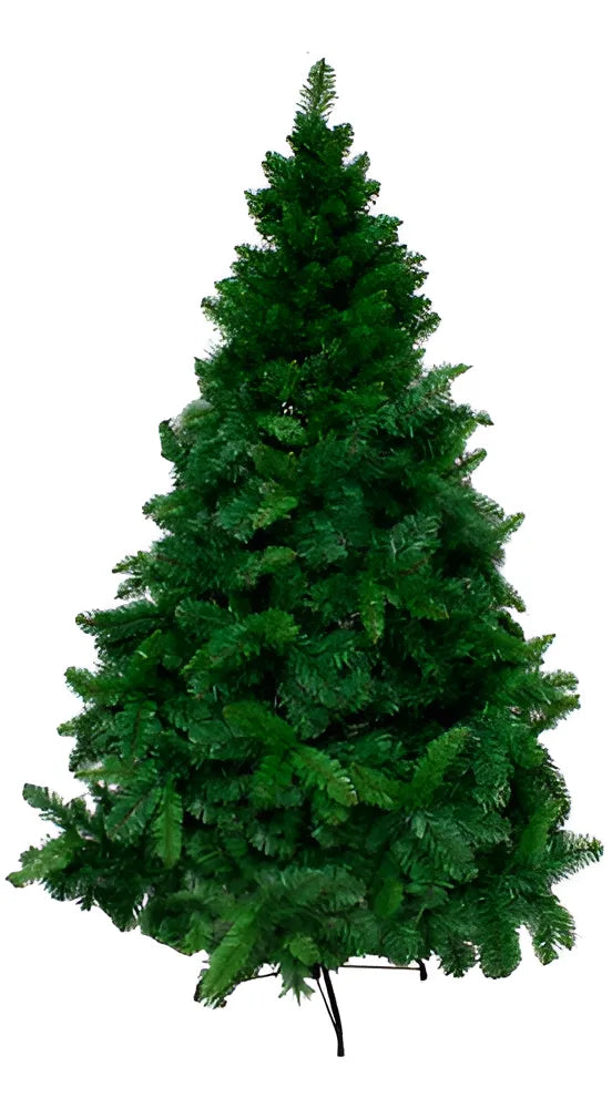 Arbol Pino De Navidad Verde 210cm Hoja Puntiaguda Artificial