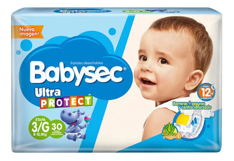 Pañal Babysec Etapa 3 X 30 - Unidad Género Sin género Tamaño Grande (G)
