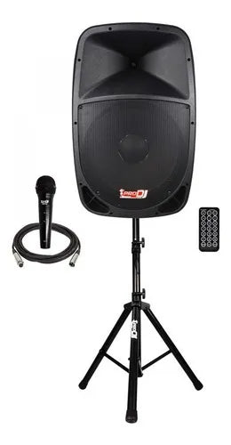 Parlante Pro DJ PB15EMP3SYS Portátil Con Bluetooth