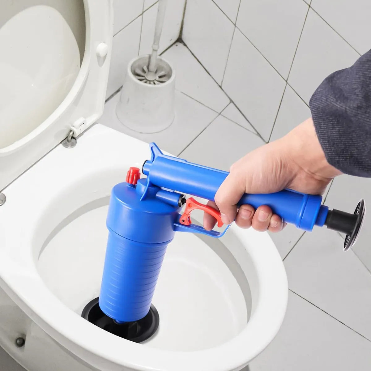 Destapador Cañería Manual Desatascador Drenaje Baño Tubería