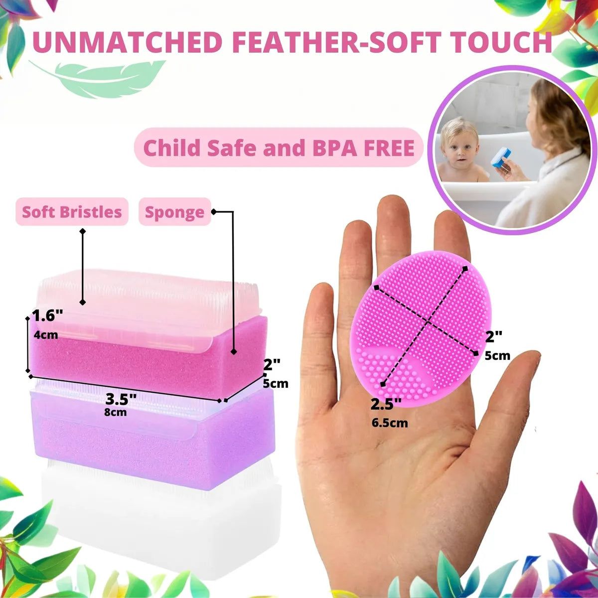 Kit De Tratamiento Para Cuna Para Bebe Nina | Cepillo Para C