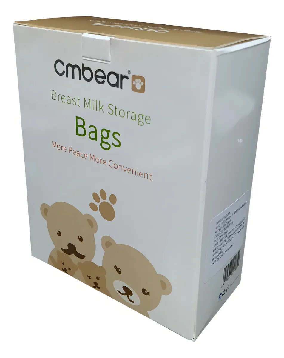 Bolsas Almacenamiento Leche Materna 30 Unds Cmbear Importado