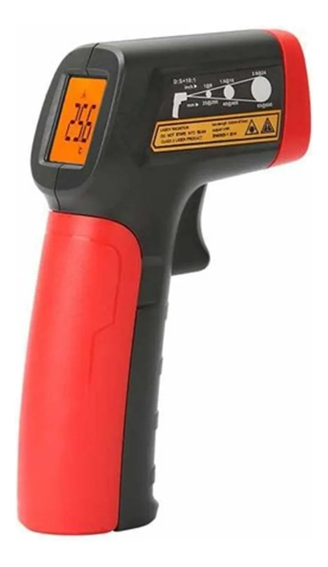 Termómetro Infrarrojo Digital Portátil Industrial Ut300a+