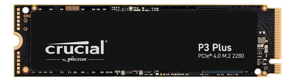 Disco Ssd Crucial 2tb P3 Plus M.2 2280 Nvme Gen 4 X4 5000mbs