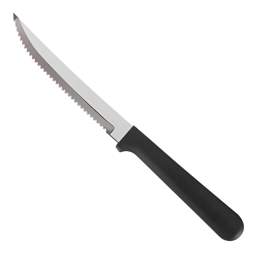 Cuchillo Filetero Sierra Acero Inoxidable - Tramontina Color Negro