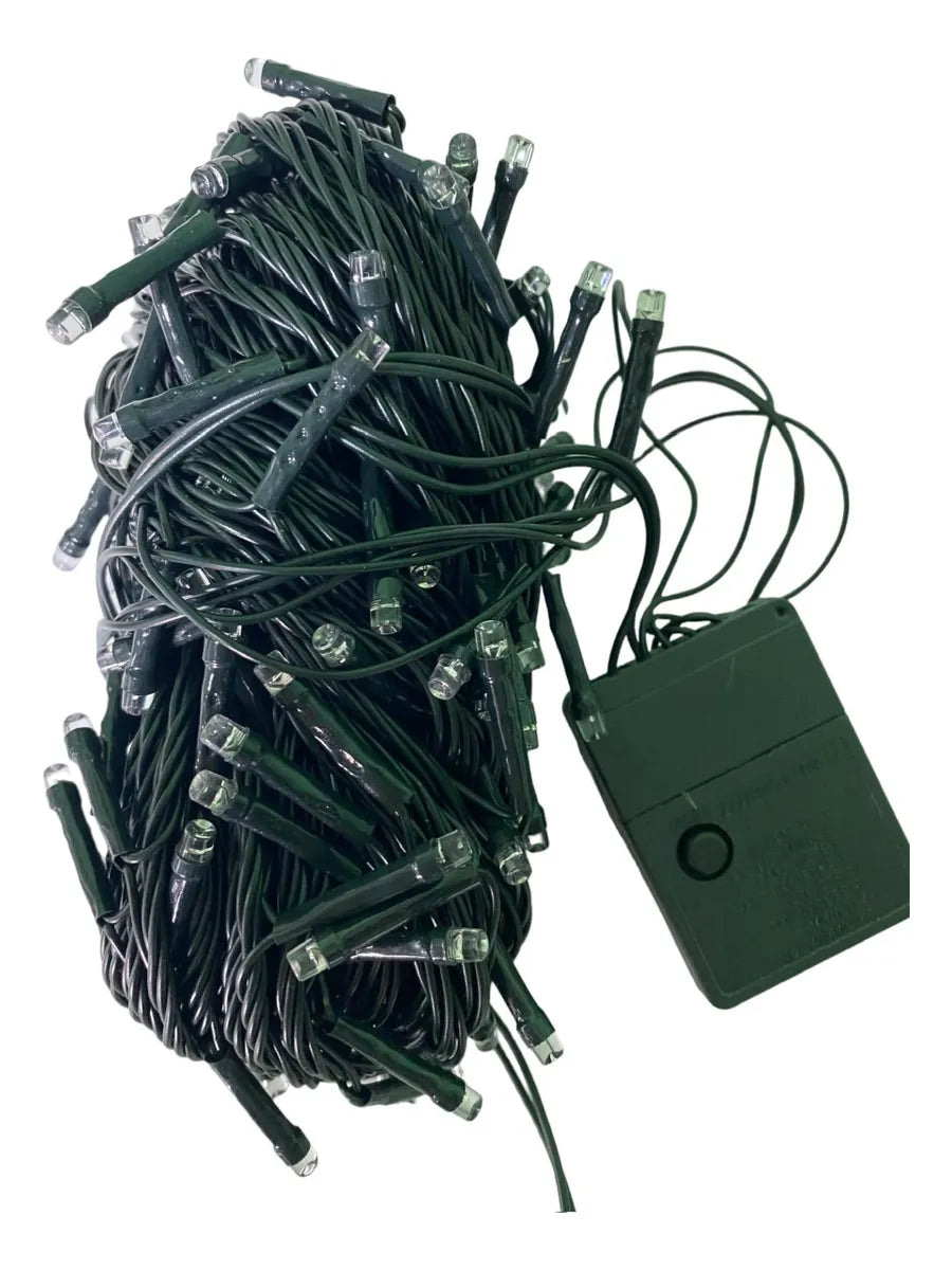 Luz Lineal Led Calida X 200 Bombillos Navideña Cálido