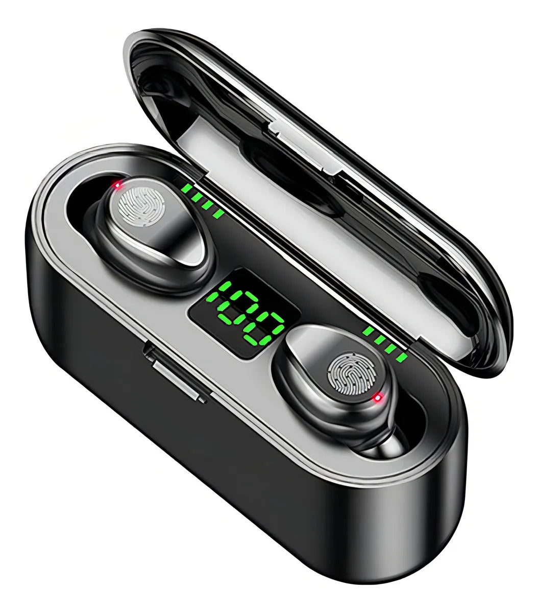 Audifonos Bluetooth F9-5 2022 + Power Bank 2000 Mah