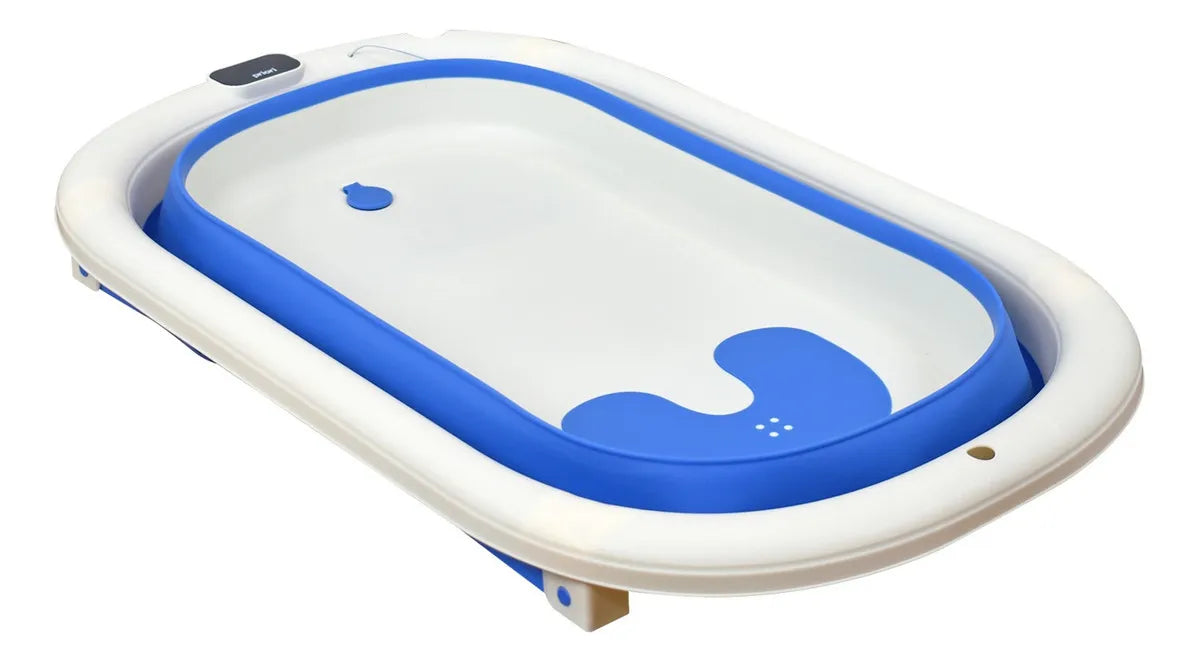 Bañera Bebe Plegable Portátil Lee Priori Color Azul Azul