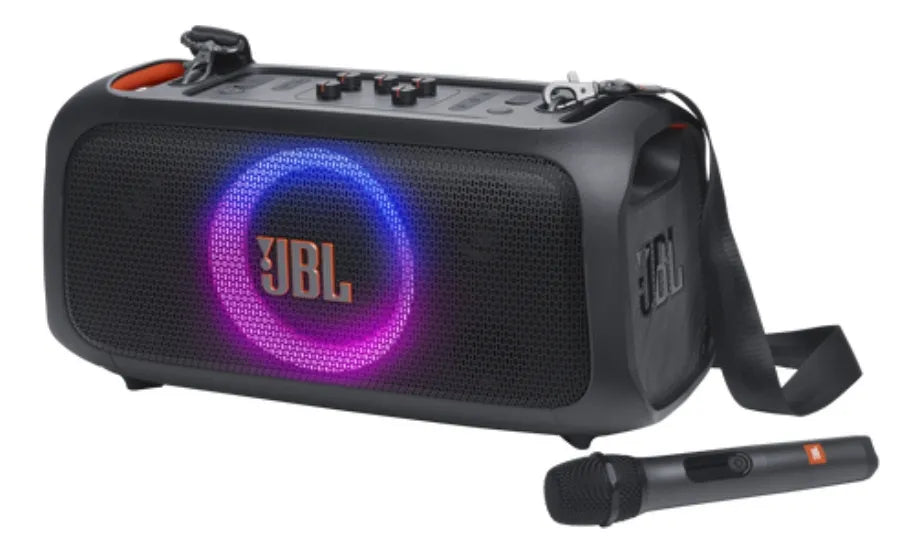 Parlante JBL ON THE GO ESSENTIAL portátil con bluetooth waterproof negra