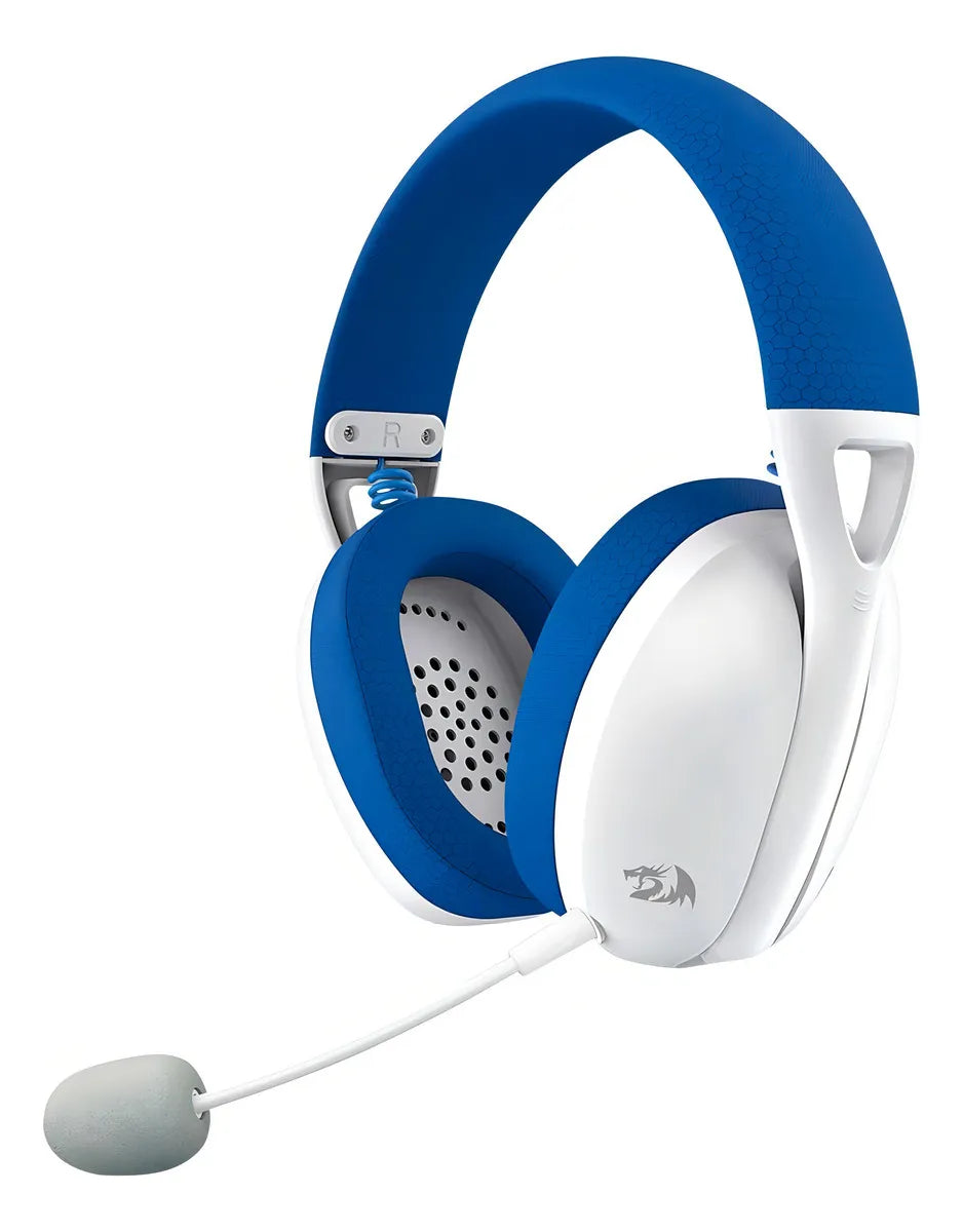 Audifono Gamer Redragon Ire Pro Wireless Blue H848b Color Azul