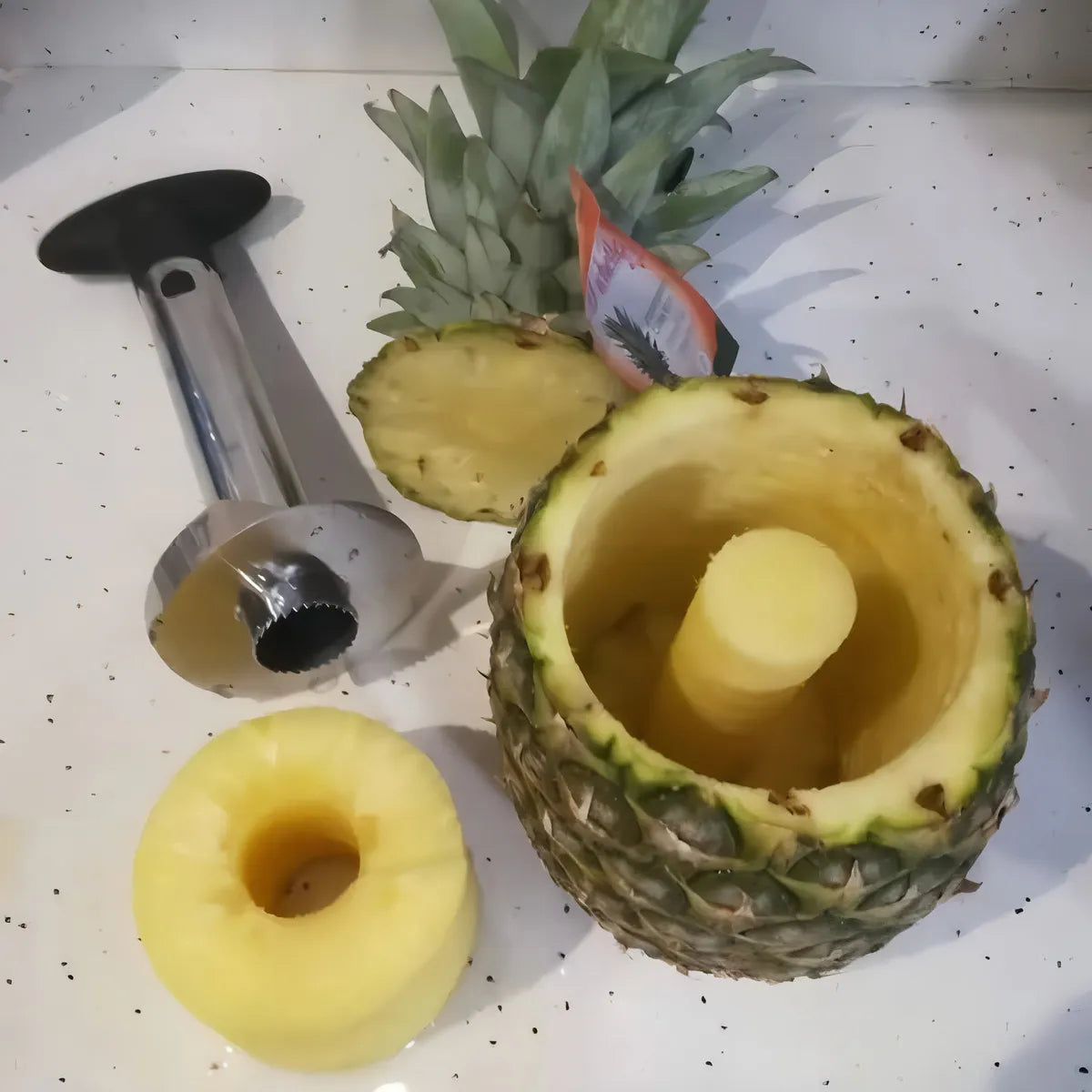 Pelador Piña Rebanador Cortador De Piña Espiral