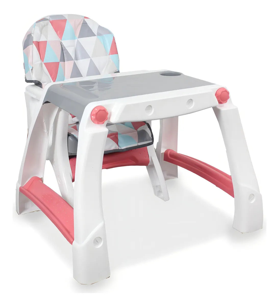 Silla Comedor Y Escritorio Bebesit Niños Kinder Color Rosa