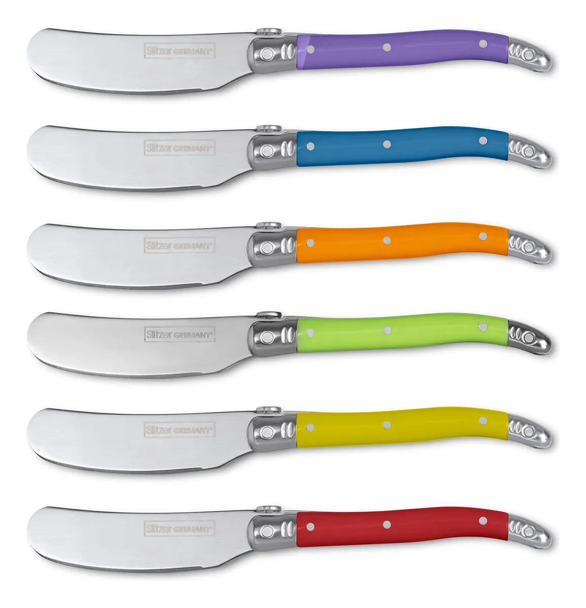Slitzer Germany Juego De Cuchillos De Mantequilla, Cuchillo