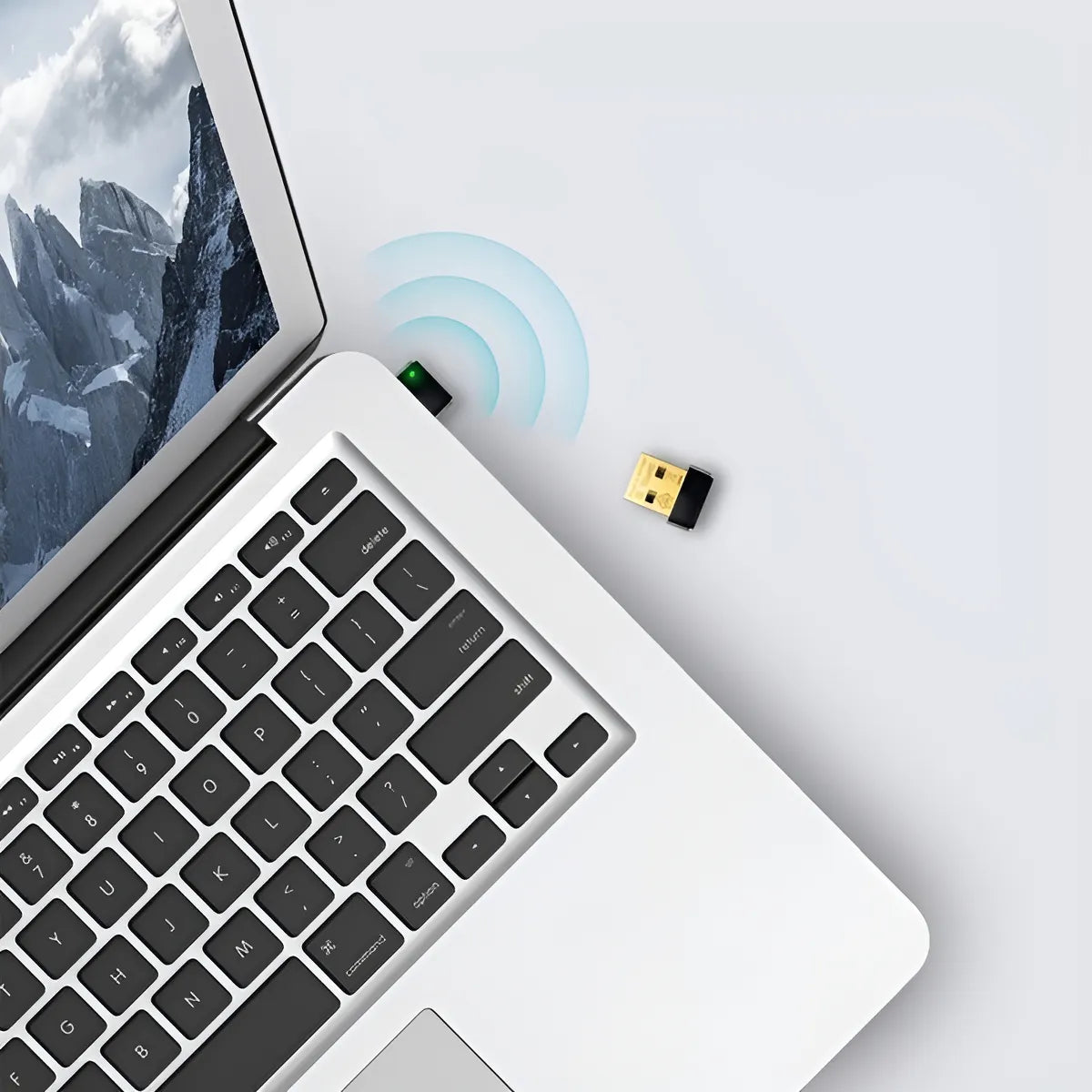 Adaptador Usb Nano Inalámbrico Wifi Internet N 150mbps 2.4gh