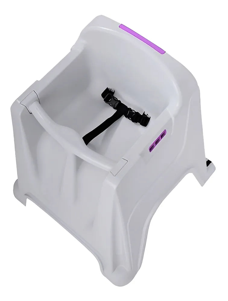 Silla Comedor Para Bebe Rimax 9022 -morado/rosado Color Morado