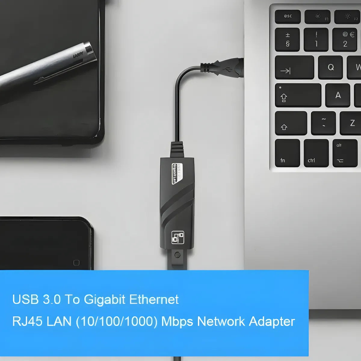 Adaptador Rj45 Usb 3.0 Gigabit Ethernet 10/100mbps
