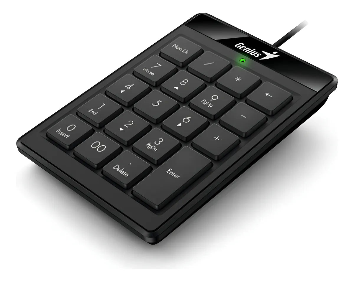 Teclado Numerico Genius Numpad 110 Usb Pc Negro Inclinable