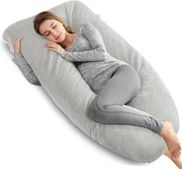 Almohada Para Embarazadas, Ortopédica, Descanso Lila