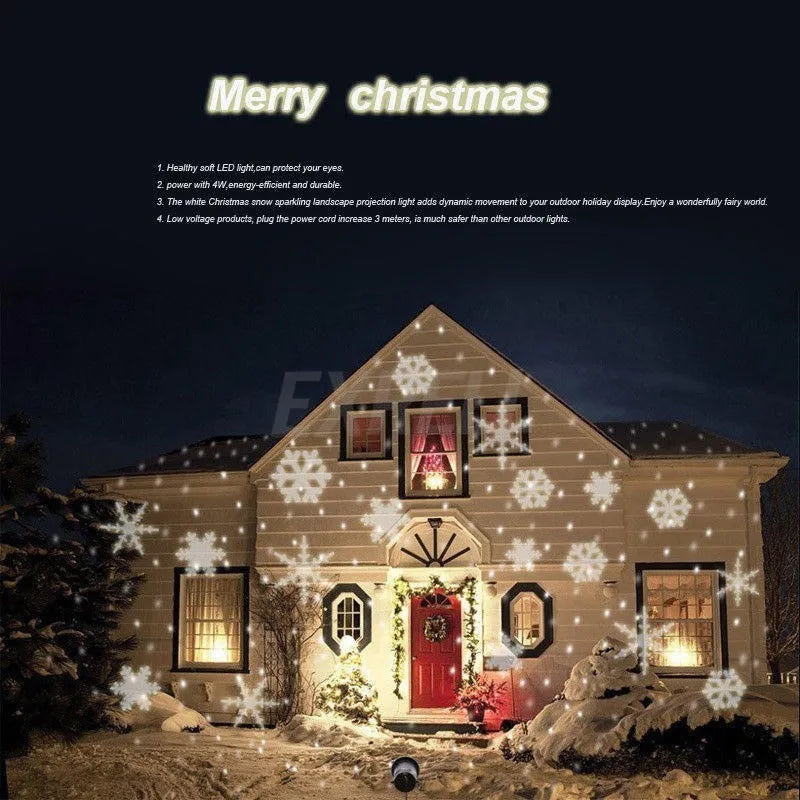 Proyector Luces Navideñas Led Unbrand Tipo Láser Móvil