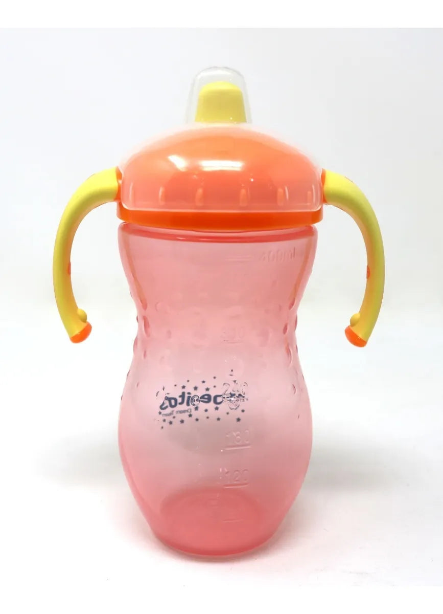 Vaso Entrenador Antiderrame 13 Oz Bebesitos Color Naranja