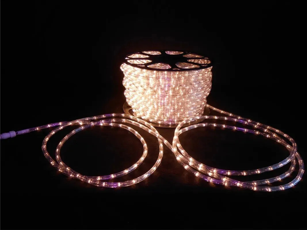Manguera Led 3 Vias Luces Navideñas 70mt Blanco Cálido