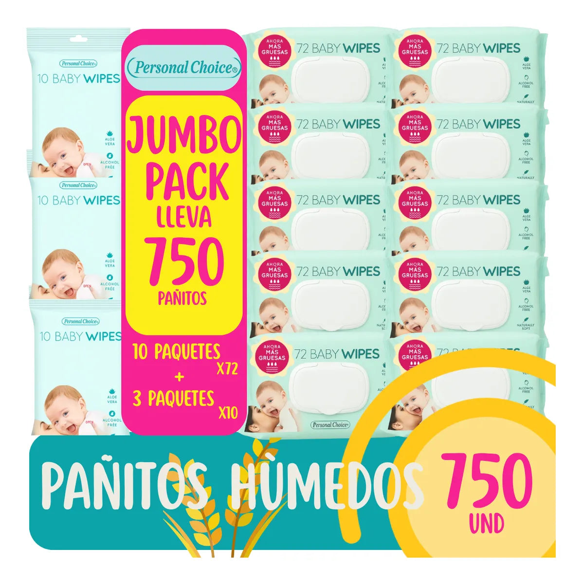 Pañitos Humedos Caja 750und Panitos Humedos Bebe Calentador