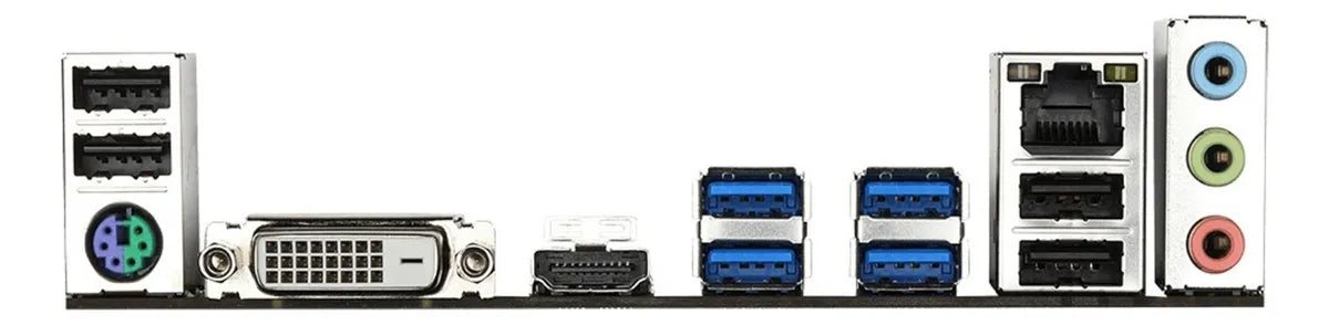 Motherboard Am4 B450m Ds3h Tarjeta Madre Gigabyte Amd Ddr4 Color Negro