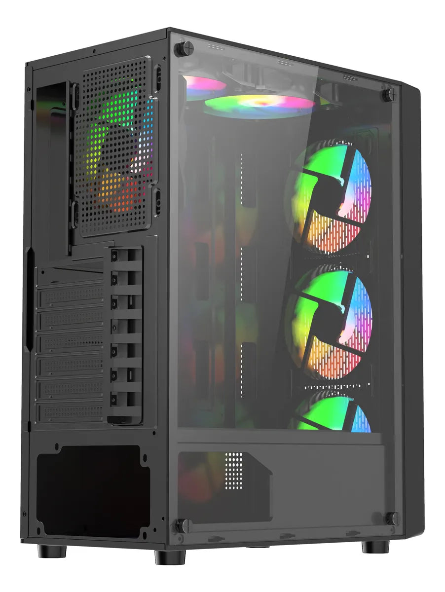 Gabinete Gamer Iceberg Flow C Negro 6 Fans Argb