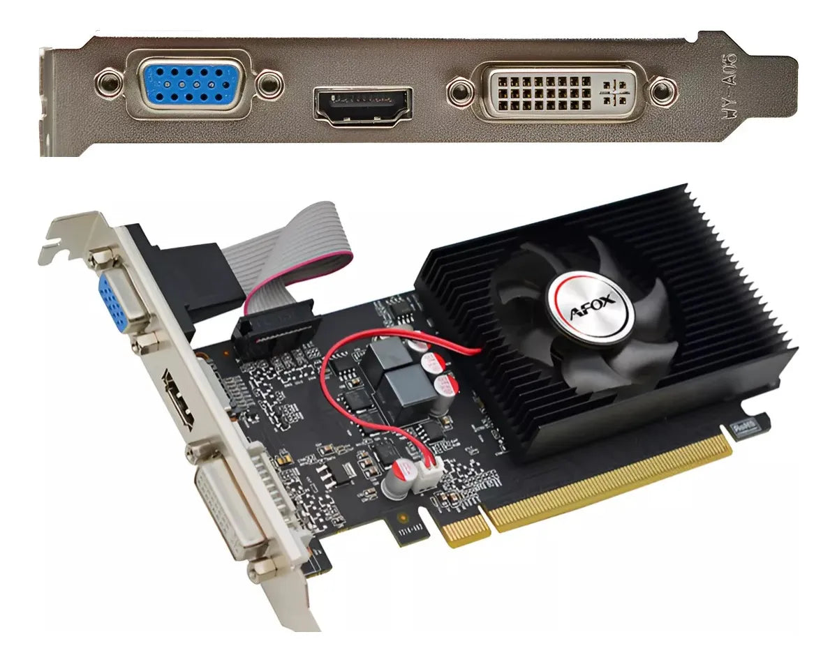 Tarjeta De Video Afox Nvidia Geforce Gt210 1gb Gddr3