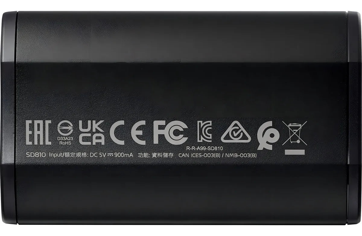 Unidad Ssd Usb-c|usb3.2 1tb Adata Sd810 Black Color Negro