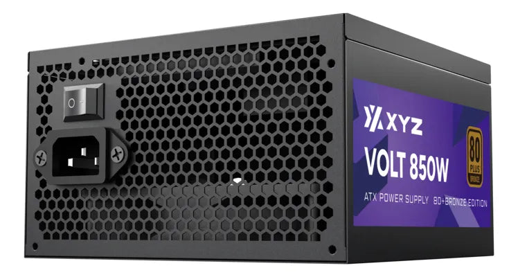 Fuente De Poder Certificada Xyz Volt 850w 80+ Bronce Negro