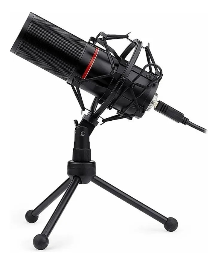 Micrófono Redragon BLAZAR GM300 Condensador Cardioide color negroS