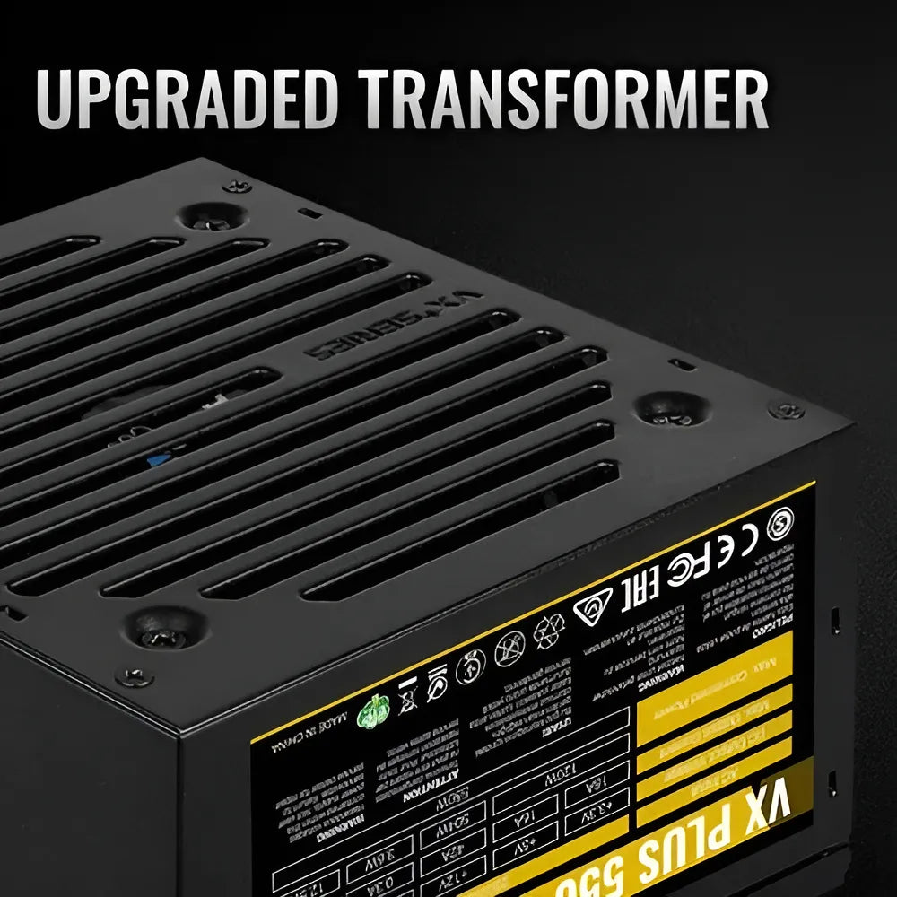 Fuente de poder para PC AeroCool VX550 PLUS 550W negra