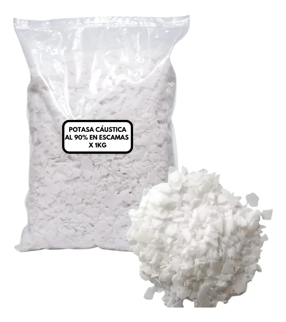 Potasa Caustica Al 90% X 1kg