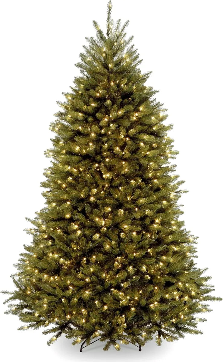 Árbol De Navidad Artificial Preiluminado 6 Pies Dunhill Fir