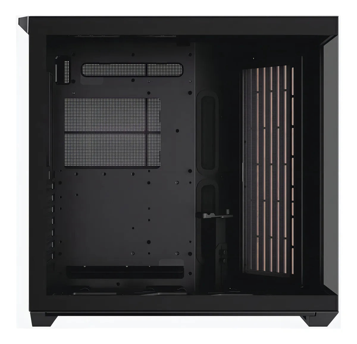 Gabinete Gamer Apnx V1 Negro Wood V1-w-bk-v1 Alta Gama