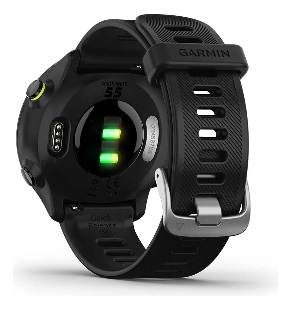 Smartband Garmin Forerunner 55 display de 1.04" con correa de silicona - color black