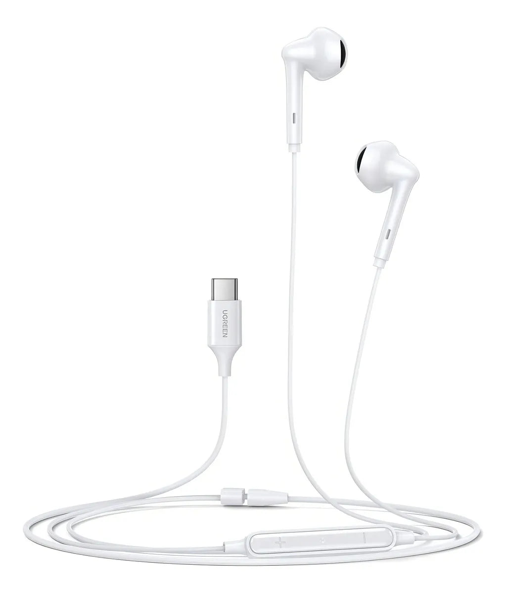Ugreen Auriculares Cableados Usb C Hifi Res Estéreo Color Blanco 60700 USB-C Color de la luz No aplica