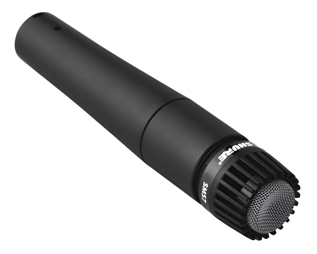 Micrófono Shure SM SM57-LC Dinámico Cardioide color negroS