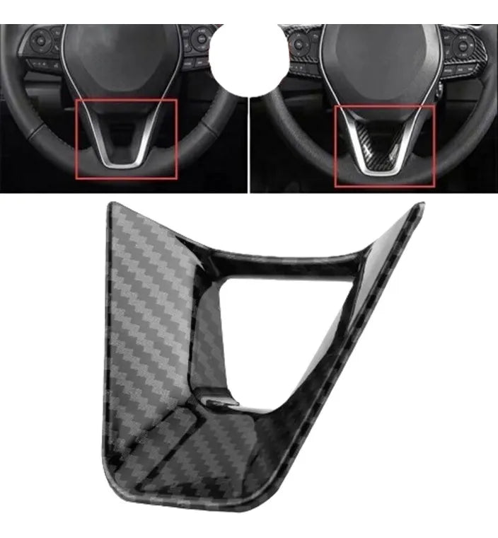 Accesorios Toyota Corolla Cross Rav4 Cubierta Timon Inferior - Fibra Carbon