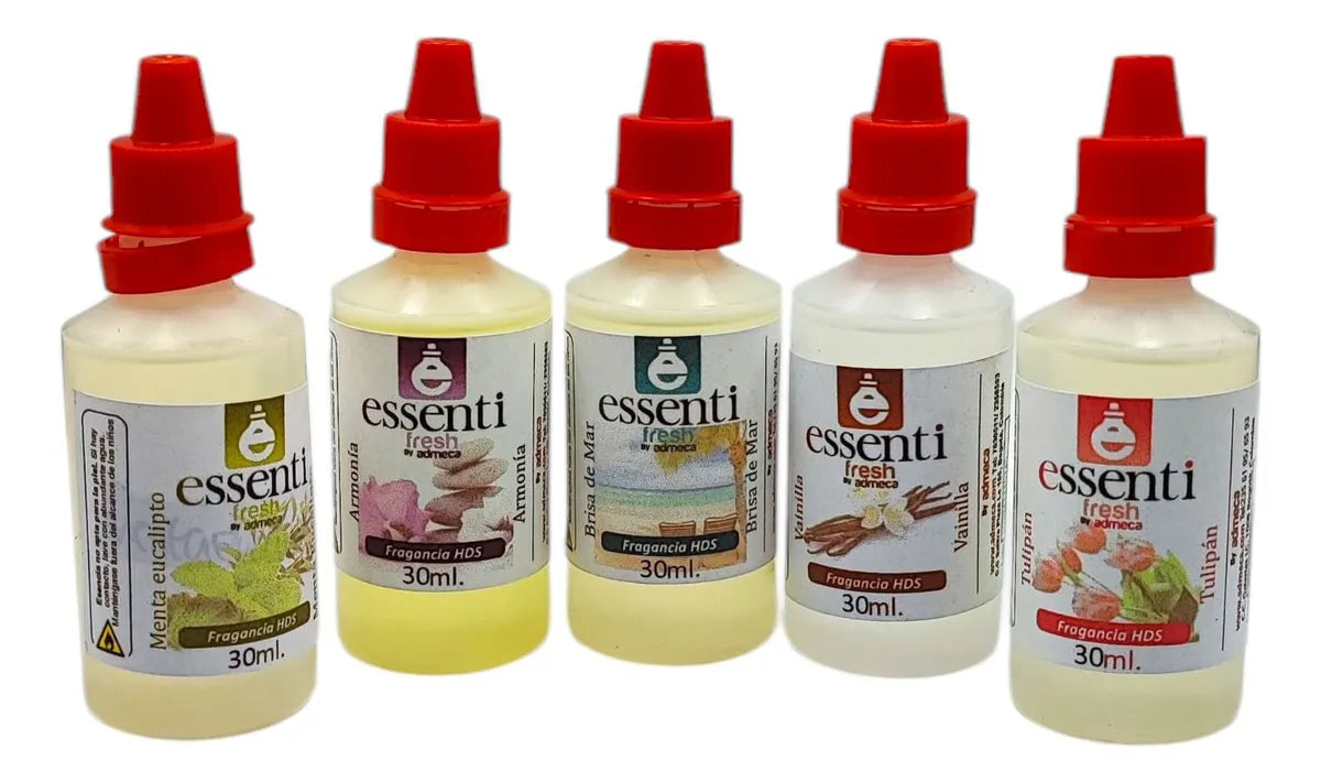 Esencias Hidrosolubles X 5 Und De 30ml Fragancia Humidificad