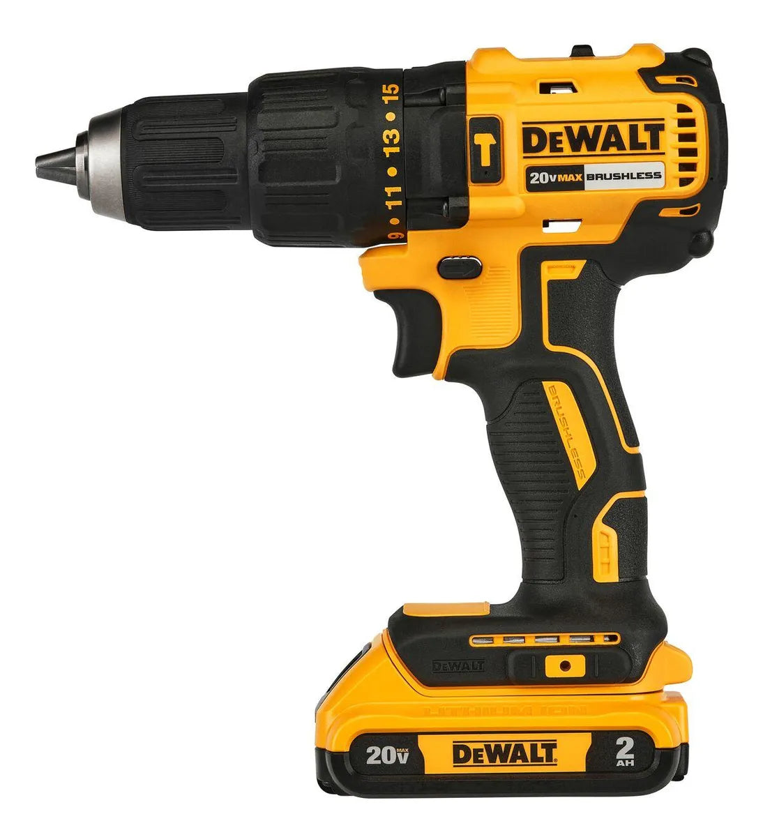 Kit Taladro Percutor 1/2 20v 2 Bat Carg Dewalt Dcd7781d2-b3 - Amarillo