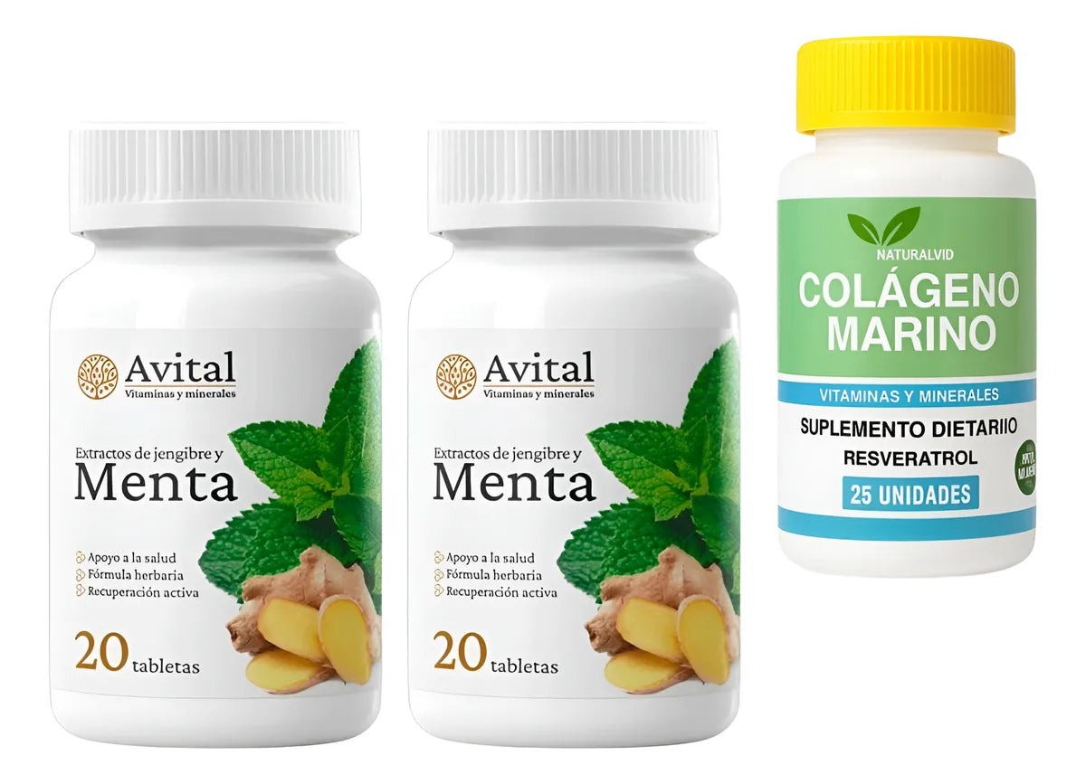 2 Avital Menta Original + Regal Natural
