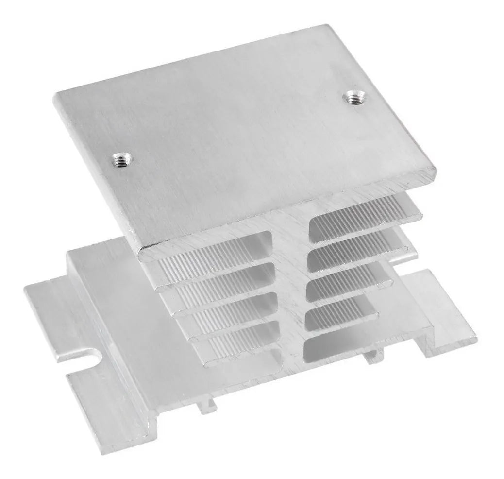 Disipador De Aluminio Fotek Para Rele De Estado Solido Ssr