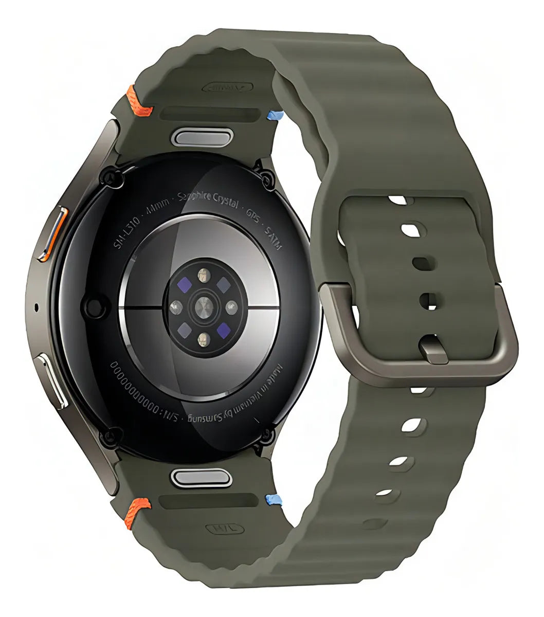 Samsung Galaxy Watch Watch 7 44mm Display de 1.47 con Correa de FKM Color Khaki