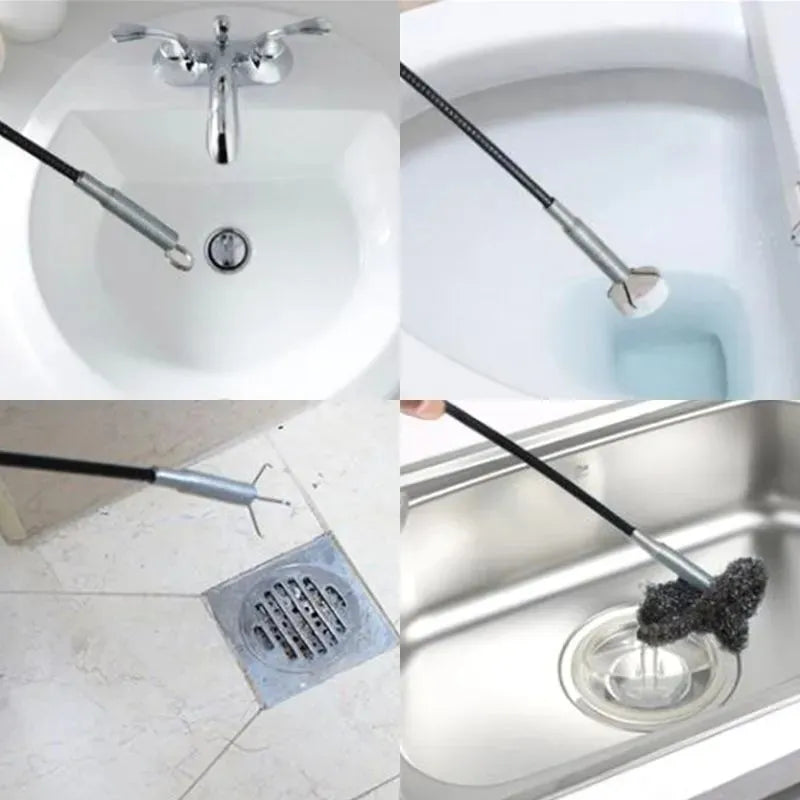 Sonda Destapa Cañería Lavamanos, Baños, Tinas, Duchas